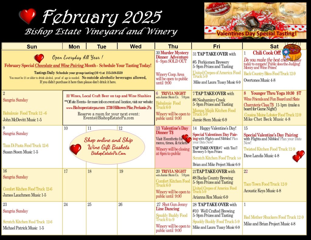 Events 2025 February