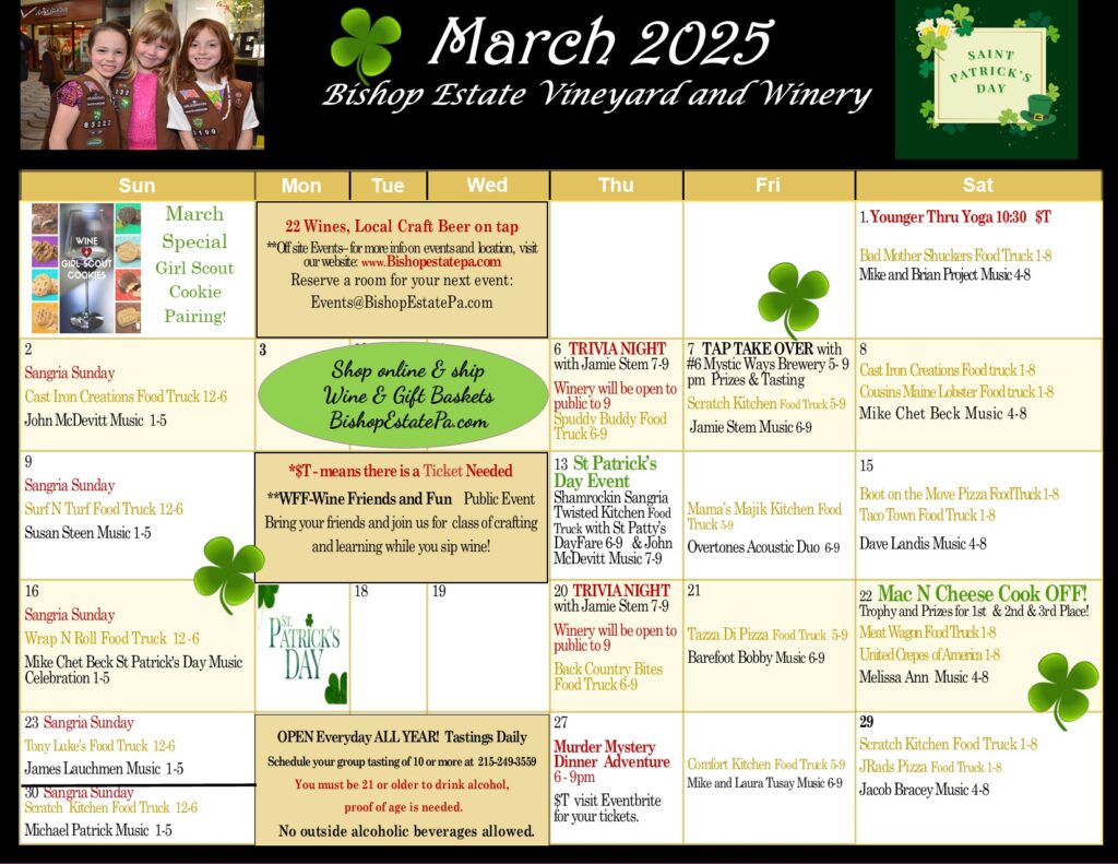 Events 2025 March